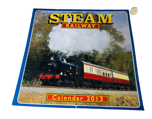 Calendar steam railway 2013 - steam,