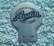 Classic AUSTIN SEVEN CLUB MILLENNIUM ISSUE CAR BADGE~VINTAGE A30/35/40/RUBY/BABY