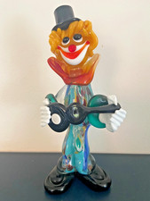 Glass clown vintage - vintage, coloured