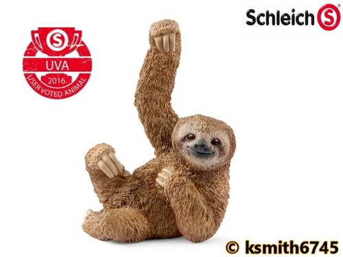 Schleich sloth plastic toy - schleich,