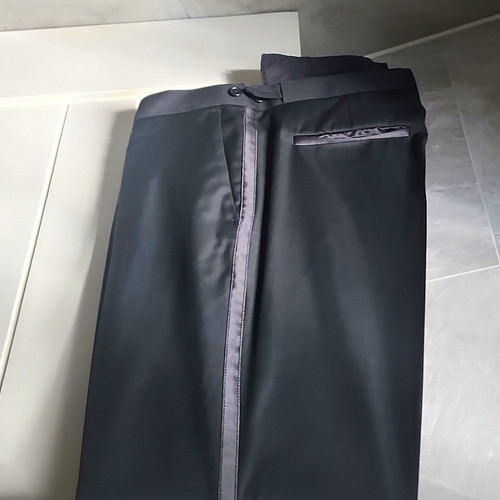 Men black dress - men’s,