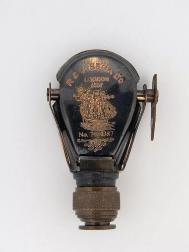 Antique brass monocular - brass,