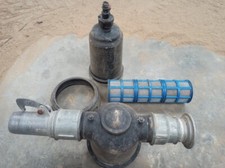 TWO x 3 inch Amiad screen filters with 3 inch aluminium fittings