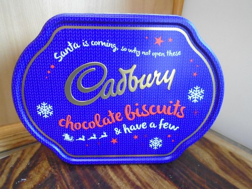 Cadbury biscuit tin christmas - cadbury,