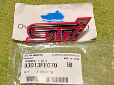 Subaru Genuine Impreza WRX STi