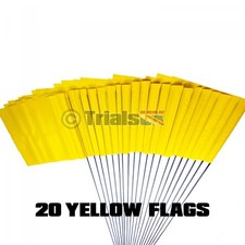 20 x Yellow Motorcycle Trials