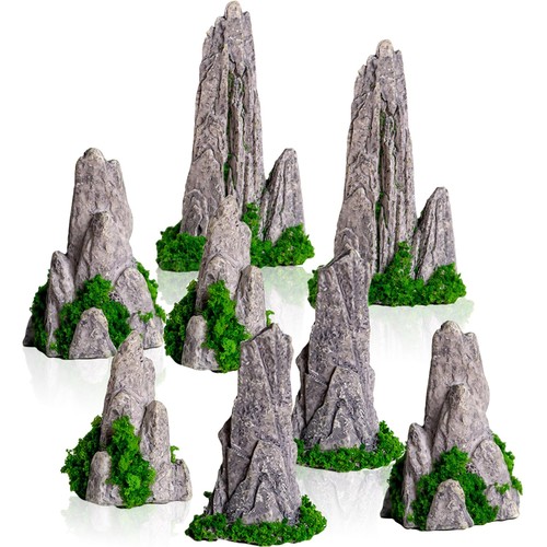8pcs simulated rockery decor - 8pcs,
