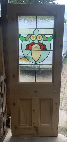 Old original victorian stained - old,