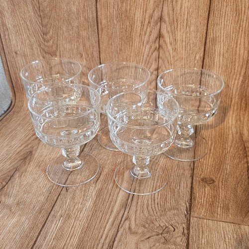 Set vintage glass - of,