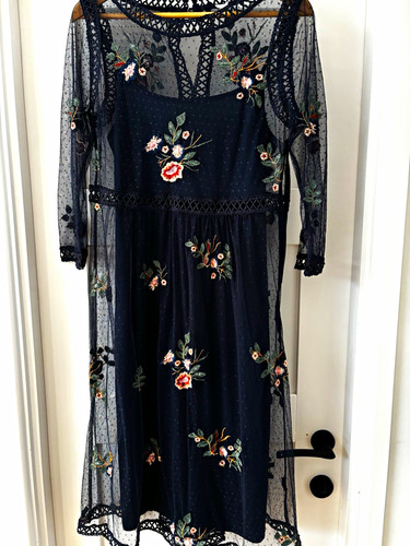 Nine navy blue mesh - blue,