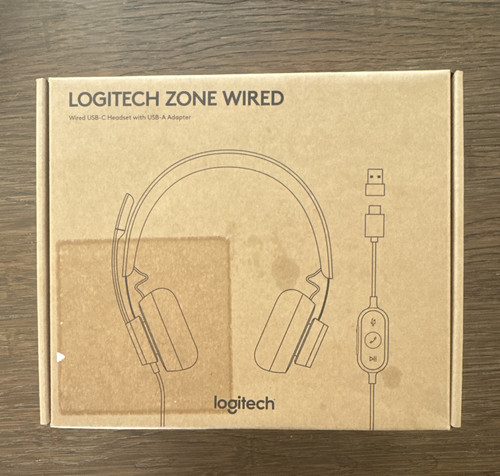 Logitech zone wired brown - logitech,