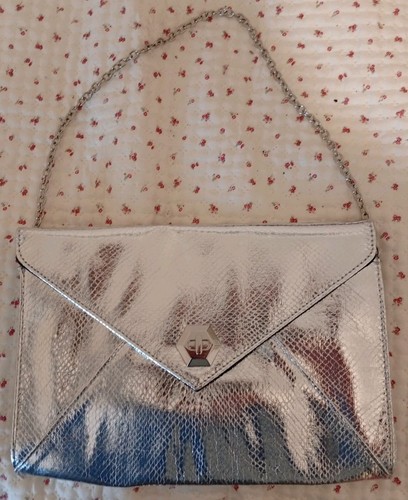Primark silver handbag - silver,