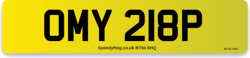 Omy 218p cherished number - omy,