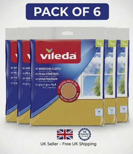 Pack vileda window cloth - pack,