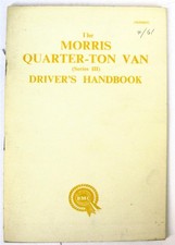 MORRIS Quarter-Ton Van Series
