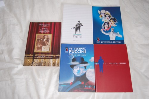 Italian opera programmes - italian,
