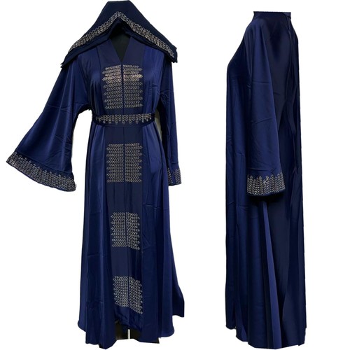 Latest design blue women abaya - design,