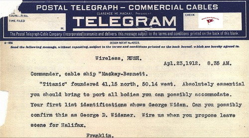 Rms titanic mackay bennett - rms, titanic,