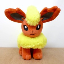 Official Pokemon Center 2016 - Original Flareon Plush Soft Toy Japan Import 8"