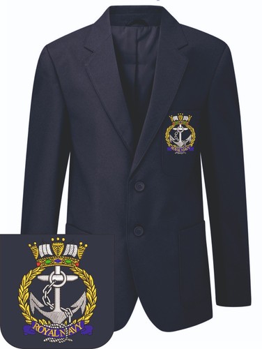Royal navy anchor blazer - navy,