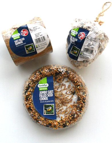 Gardman suet seed - suet, filled