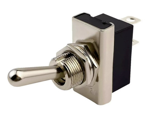 Off metal toggle chrome - off,