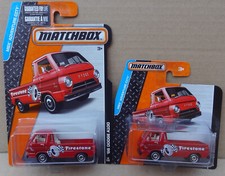 Matchbox - '66 Dodge A100 pickup truck - Firestone Tyres - [ 2x cars ]