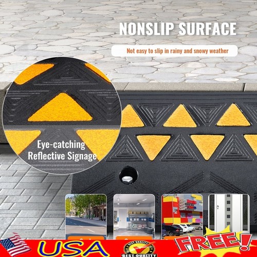 Rubber curb ramp ton - rubber, heavy