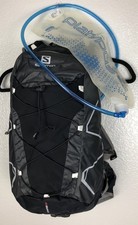 Salomon Synapse 20 Hydration Backpack Lightweight 2L Water Bladder Used Black