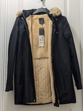 Mango Women's Black Hooded