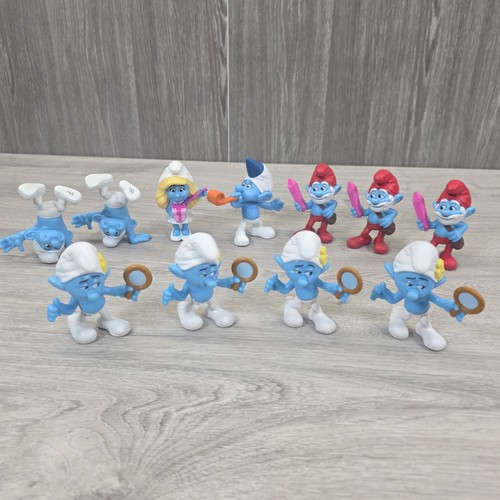 Smurfs x11 figures - smurfs,