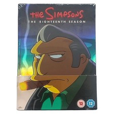 The Simpsons Complete Eighteenth Season DVD Box Set NEW & SEALED Series 18 TV