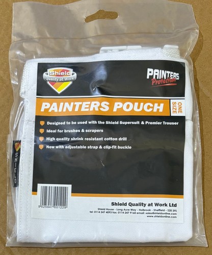 Shield painters pouch with - shield,