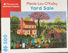 Pomegranate Yard Sale 500 large Piece Jigsaw Puzzle Complete VGC