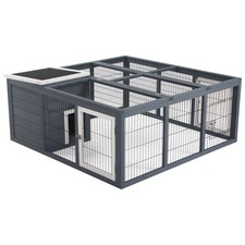 PawHut Rabbit Hutch, Guinea