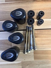 Yamaha MT-09 MT09 2017-2020 R&G Racing aero front crash protectors bobbins black