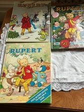 Rupert Bear Children's Annuals Set of 3 50th and 70th Anniversary Hardbacks