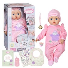 NEW Baby Annabell Active Annabell Interactive Doll 43cm for girls/boys gift idea