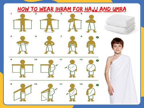 Kids hajj umrah ihram ehram - kids,