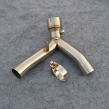 Stainless Middle Link Pipe Exhaust Pipe For GSX-R 1000 GSXR1000 2007-2008