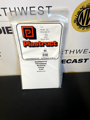 Plastruct 91101 010 3mm - .010, .3mm