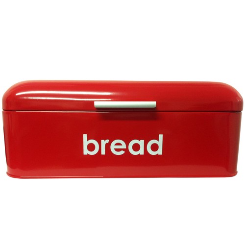 Retro style steel bread bin - style,