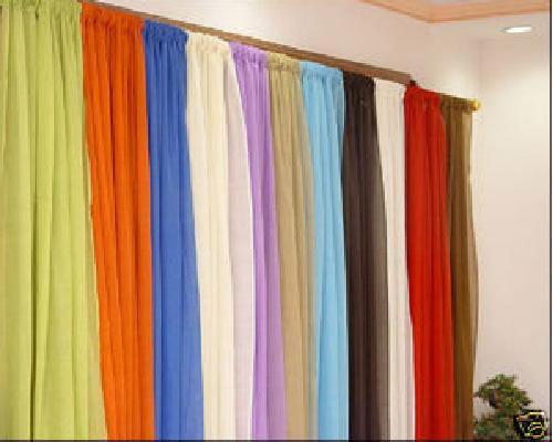 Slot top voile panel - top, panel-various