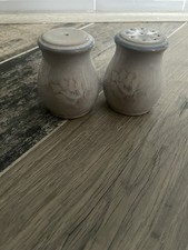 DENBY TASMIN CRUET SALT & PEPPER SHAKER SET EXCELLENT CONDITION