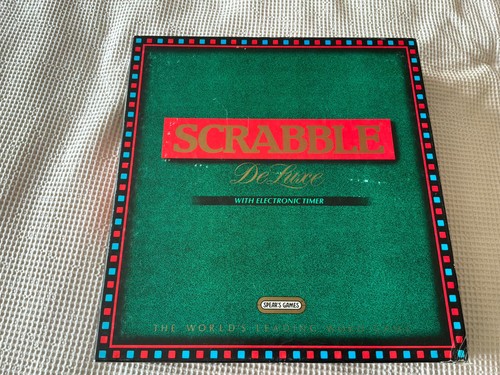 Scrabble deluxe electronic - scrabble,