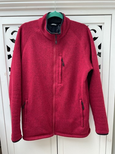 Mens red rohan fleece - fleece, bracken