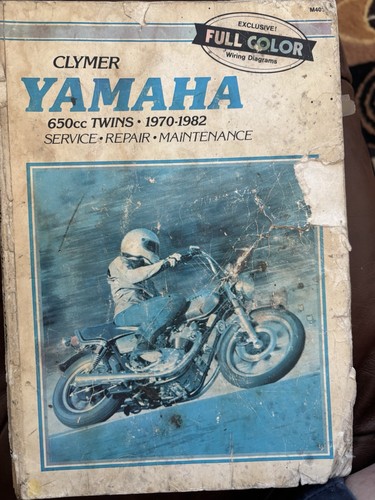 Clymer yamaha 650 - yamaha, twin