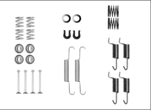 Textar 97042500 accessory kit - accessory,