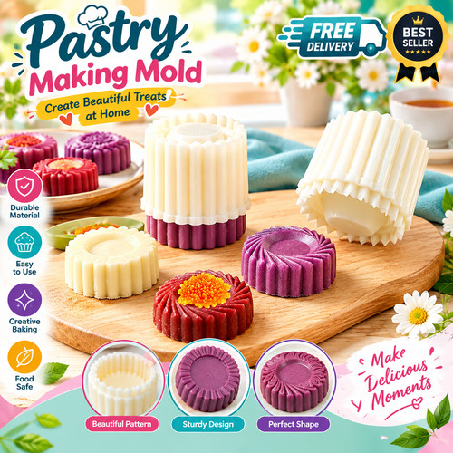 Creative double ended pastry - creative, double-ended