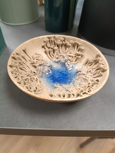Handmade ceramic coral reef - ceramic,